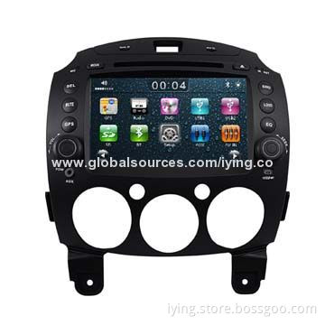 8-inch Car DVD Player for Mazda 2 2010-2012 with Wince System, Bluetooth, Touch Screen, TV, GPS, 3G